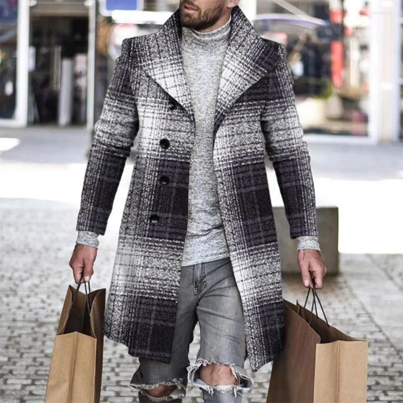 Men's Trench Coats Casual Jacket Long Sleeves Windproof Coldproof Men Windbreaker For Office, Black
Men's Trench Coats Casual Jacket Long Sleeves Windproof Coldproof Men Windbreaker For Office, Black