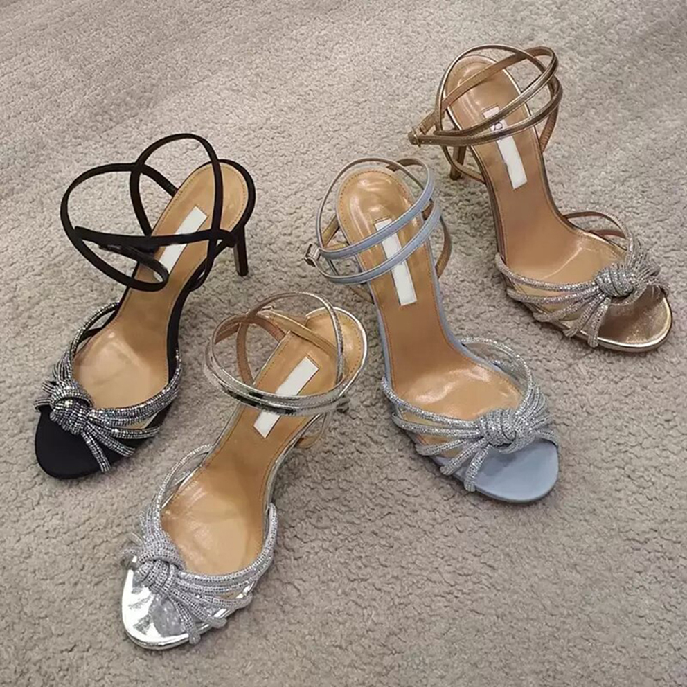 Summer Brand Women Tequila Sandals Shoes Lady Pumps Crystal-embellished Dress Bridal Wedding Gladiator Sandalias
Summer Brand Women Tequila Sandals Shoes Lady Pumps Crystal-embellished Dress Bridal Wedding Gladiator Sandalias