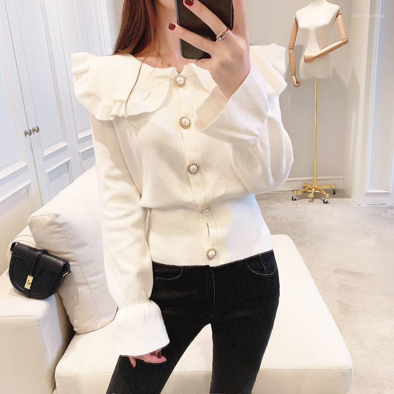 Women's Knits White Fall Fashion Cardigans Pagoda Long Sleeve Sweater Loose Coat Casual Cloth Short Jacket Lapel Tops Clothes For Women 2022, Black
Women's Knits White Fall Fashion Cardigans Pagoda Long Sleeve Sweater Loose Coat Casual Cloth Short Jacket Lapel Tops Clothes For Women 2022, Black