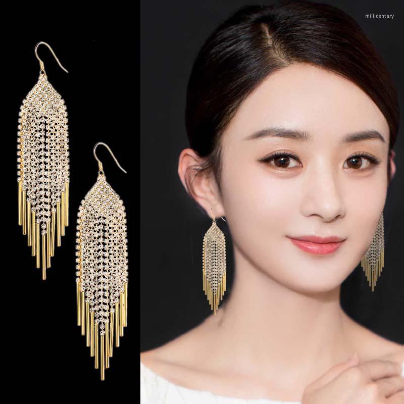 Dangle Earrings Super-flash Crystal Full Of -shaped Feud Female Korean Temperament Sexy Exaggerated Stud Earring
Dangle Earrings Super-flash Crystal Full Of -shaped Feud Female Korean Temperament Sexy Exaggerated Stud Earring
