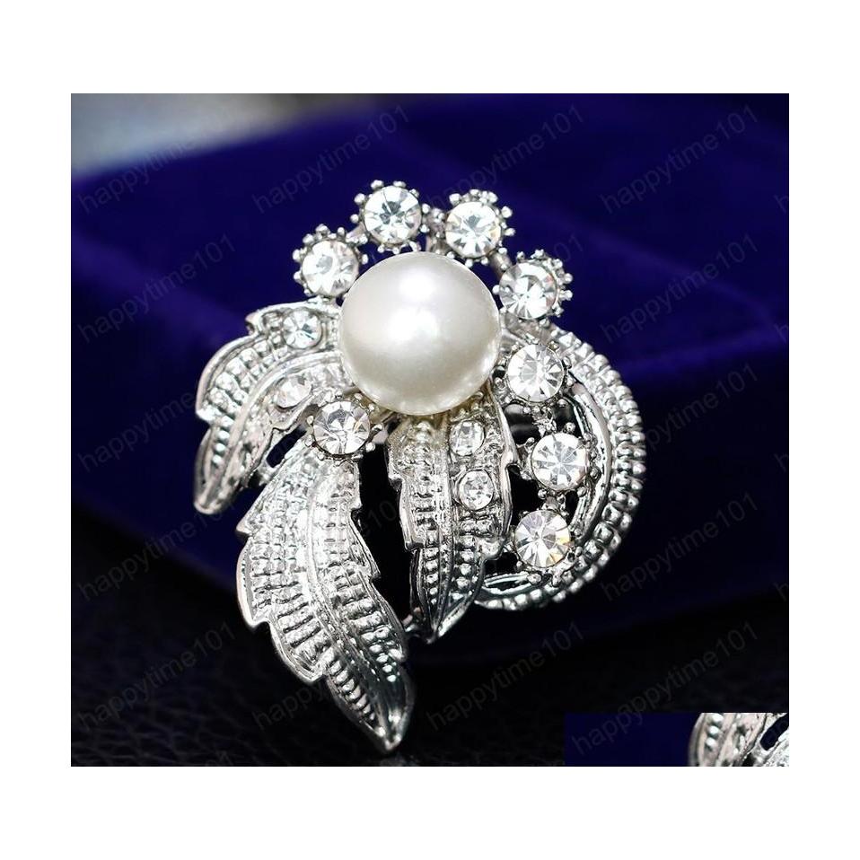 Pins Brooches Creative Big Simated Pearl Rhinestone Flower Goldcolor Brooches For Women Lapel Pins Jewelry Drop Delivery Dhb0L
Pins Brooches Creative Big Simated Pearl Rhinestone Flower Goldcolor Brooches For Women Lapel Pins Jewelry Drop Delivery Dhb0L