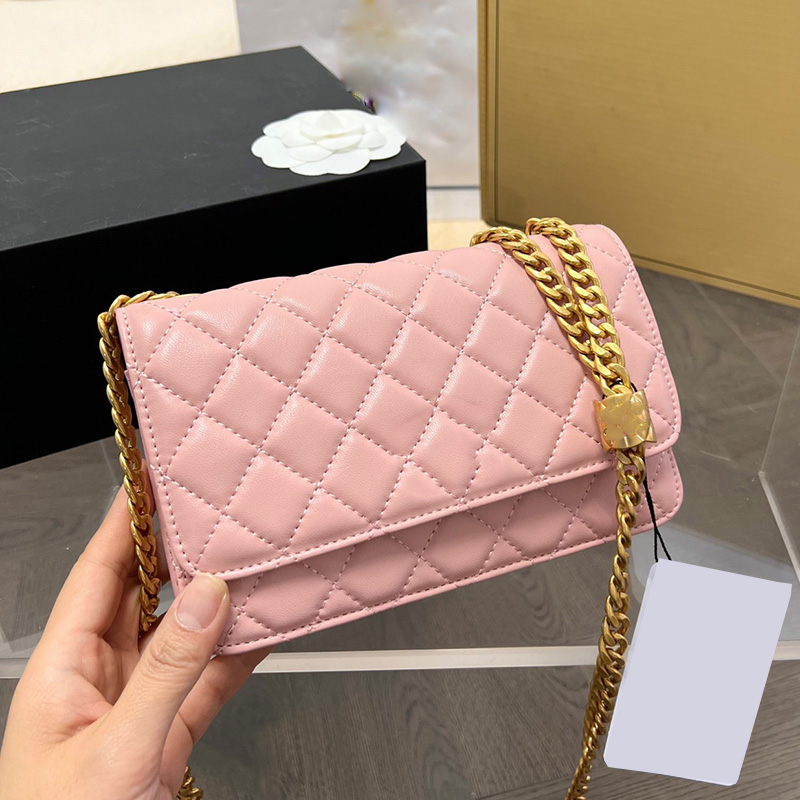 CC Bags Luxury Brand Wallets Womens Lambskin Woc Wallet Bags With Gold Crush Bead Metal Chain Crossbody Shoulder Purse Pochette Card Holder, Box
CC Bags Luxury Brand Wallets Womens Lambskin Woc Wallet Bags With Gold Crush Bead Metal Chain Crossbody Shoulder Purse Pochette Card Holder, Box