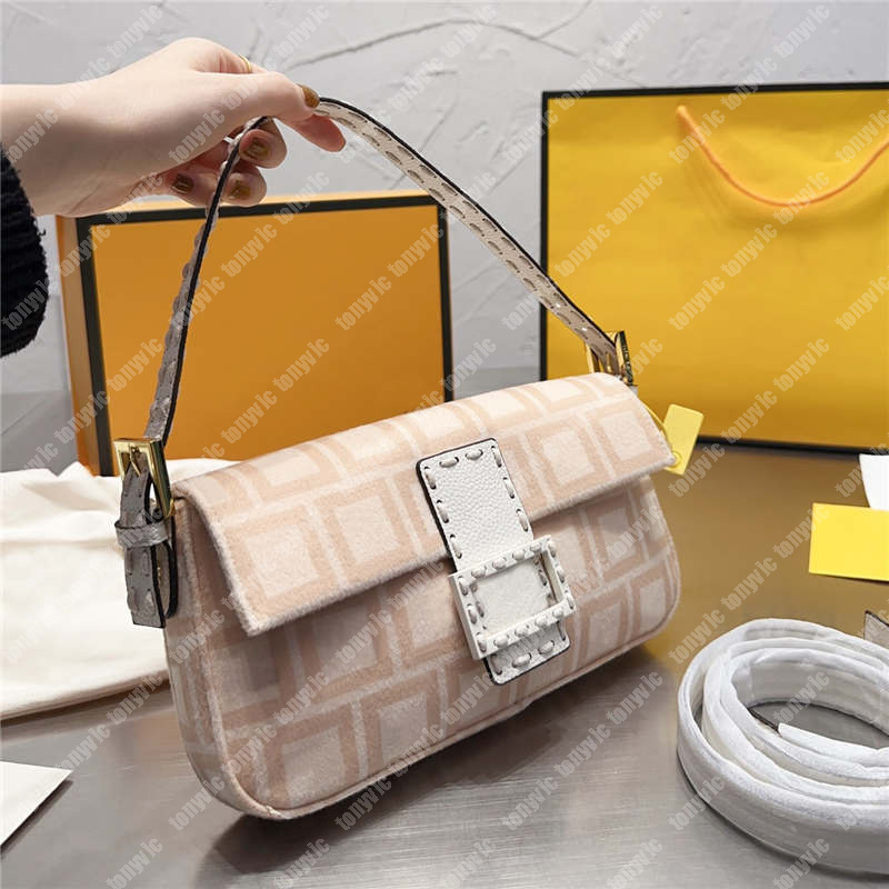 Luxurys Womens Designer Shoulder Bag Baguette 1997 Handbag For Ladies Vintage Brand Full Letters Fashion Shoulder Bags Purses, Brown
Luxurys Womens Designer Shoulder Bag Baguette 1997 Handbag For Ladies Vintage Brand Full Letters Fashion Shoulder Bags Purses, Brown