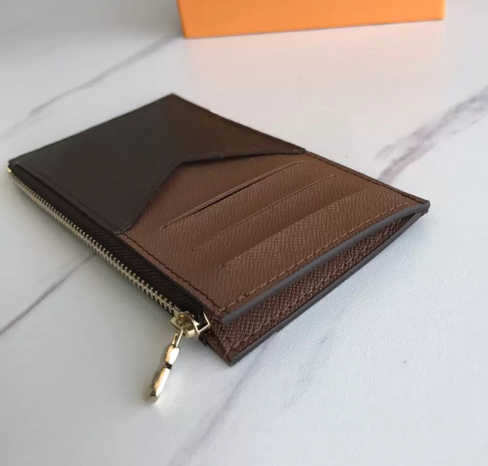 Card Holder Designer Men Womens Cards Holders Lambskin Mini Wallets Coin purse pocket Interior Slot Pockets Genuine Leather ENVELOPPE CARTE DE VISITE bag 64038, Yellow flower brown
Card Holder Designer Men Womens Cards Holders Lambskin Mini Wallets Coin purse pocket Interior Slot Pockets Genuine Leather ENVELOPPE CARTE DE VISITE bag 64038, Yellow flower brown