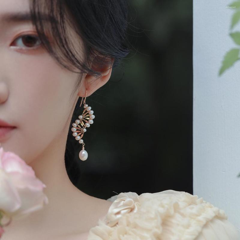 Dangle Earrings Lii Ji Boho Real Pearl Drop Earring US 14K Gold Filled Handmade Freshwater Women Jewelry Christmas Gift
Dangle Earrings Lii Ji Boho Real Pearl Drop Earring US 14K Gold Filled Handmade Freshwater Women Jewelry Christmas Gift