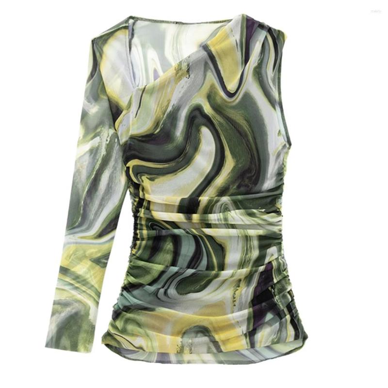 Women' T Shirts Maxdutti High Street Asymmetrical Personality T-Shirt Printing Mesh Women Tops, Print
Women' T Shirts Maxdutti High Street Asymmetrical Personality T-Shirt Printing Mesh Women Tops, Print