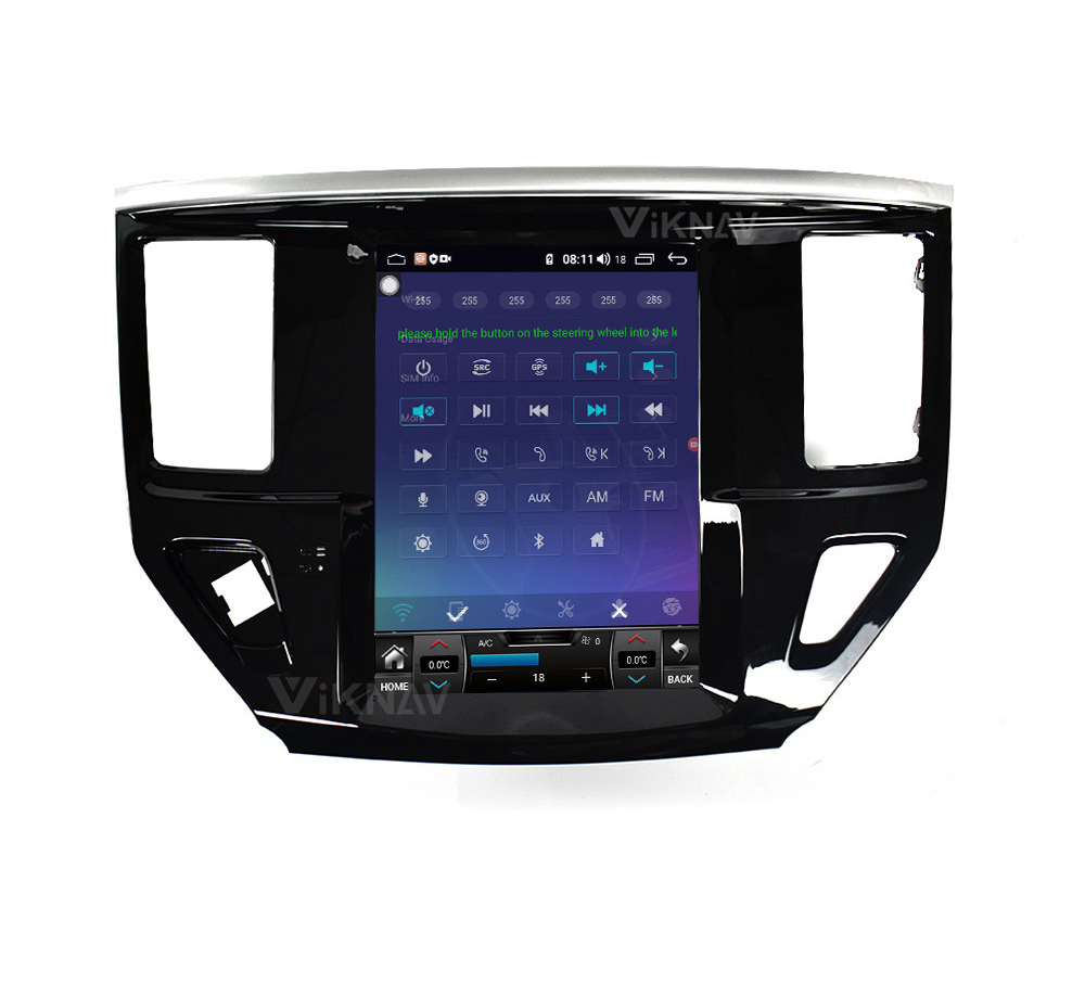 10.4 Inch PX8 64G Carplay Radio For Nissan Pathfinder 2012-2019 1080P HD 4G WIFI Navigation GPS Original Car Function Plug&Play