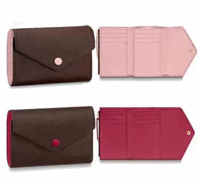 Womens Designer VICTORINE Wallet Brown Flower Leather Fold Purses Men Short Long Card Holder Passport Lady Folded Purse Ladies Coin Pouch, Pink
Womens Designer VICTORINE Wallet Brown Flower Leather Fold Purses Men Short Long Card Holder Passport Lady Folded Purse Ladies Coin Pouch, Pink