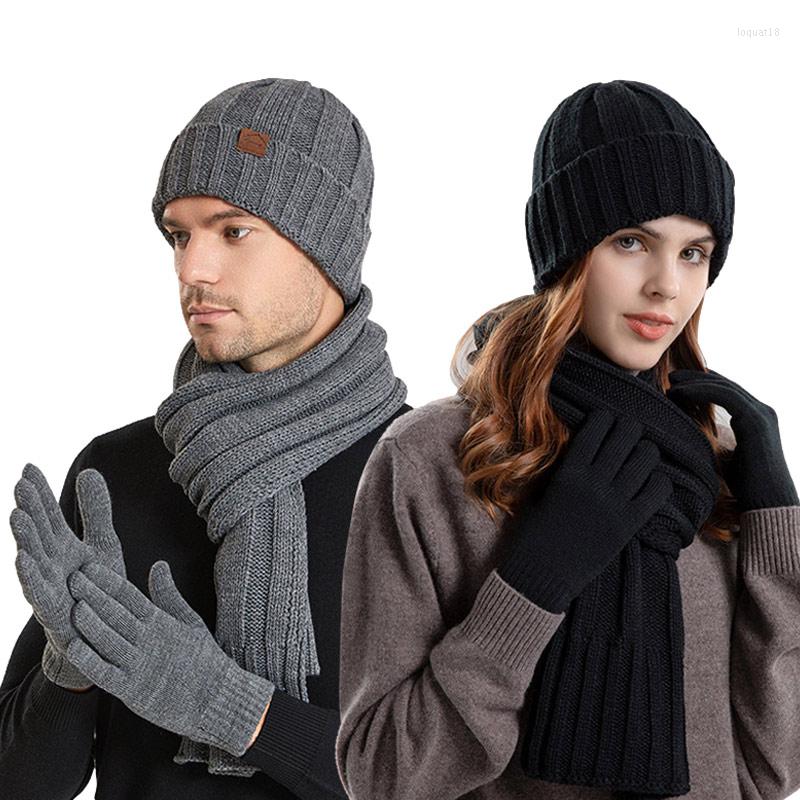 Bandanas 3pcs/set Fashion Knitted Hat With Scarves And Touch Screen Gloves Warm Thicken Men Women Outdoor Sports Cycling Climnbing Set
Bandanas 3pcs/set Fashion Knitted Hat With Scarves And Touch Screen Gloves Warm Thicken Men Women Outdoor Sports Cycling Climnbing Set
