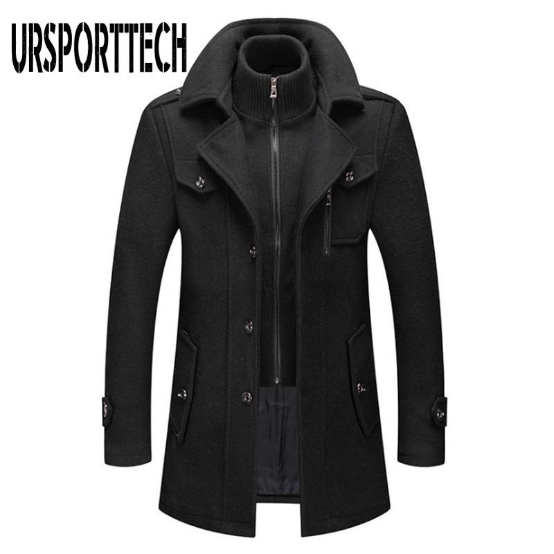 Men's Wool Blends Winter Coat Solid Color Cold Resistant Men en Overcoat Double Collar Casual Trench Male Oversized 4XL 221206, Black
Men's Wool Blends Winter Coat Solid Color Cold Resistant Men en Overcoat Double Collar Casual Trench Male Oversized 4XL 221206, Black