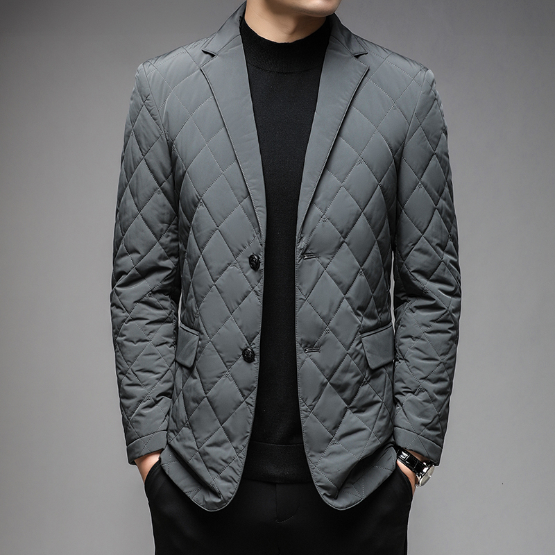 Mens Down Parkas MLSHP White Duck Down Mens Blazer Luxury Solid Color Single Breasted Casual Man Coats Spring Autumn Down Male Jackets 3XL 221207, Gray
Mens Down Parkas MLSHP White Duck Down Mens Blazer Luxury Solid Color Single Breasted Casual Man Coats Spring Autumn Down Male Jackets 3XL 221207, Gray