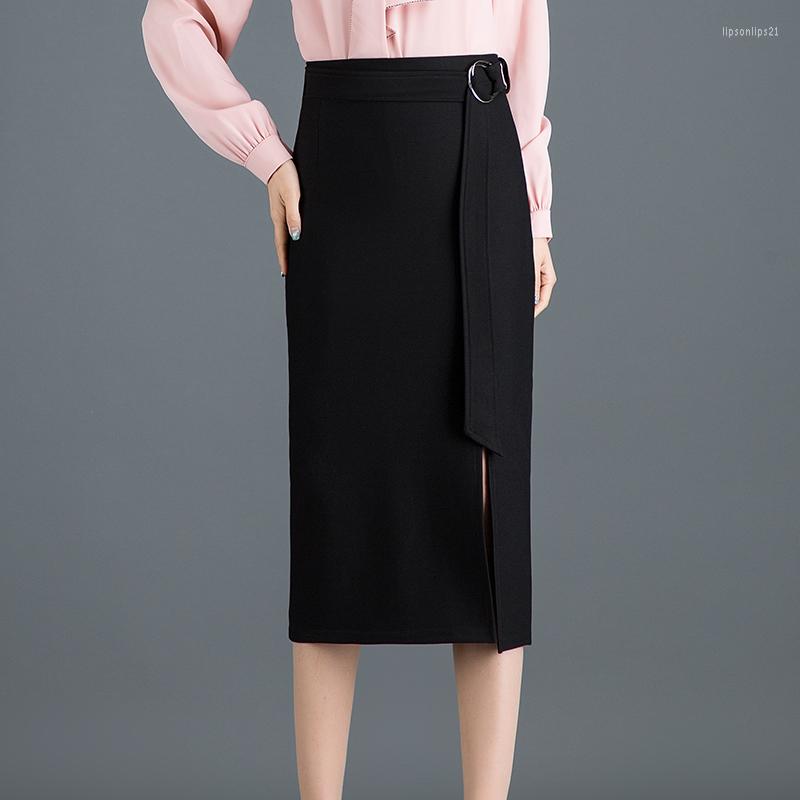 Skirts Formal Elastic High-Waist Women Skirt 2022 Office Lady Midi Elegant Pencil Vintage Wrap With Side Slit, Black
Skirts Formal Elastic High-Waist Women Skirt 2022 Office Lady Midi Elegant Pencil Vintage Wrap With Side Slit, Black