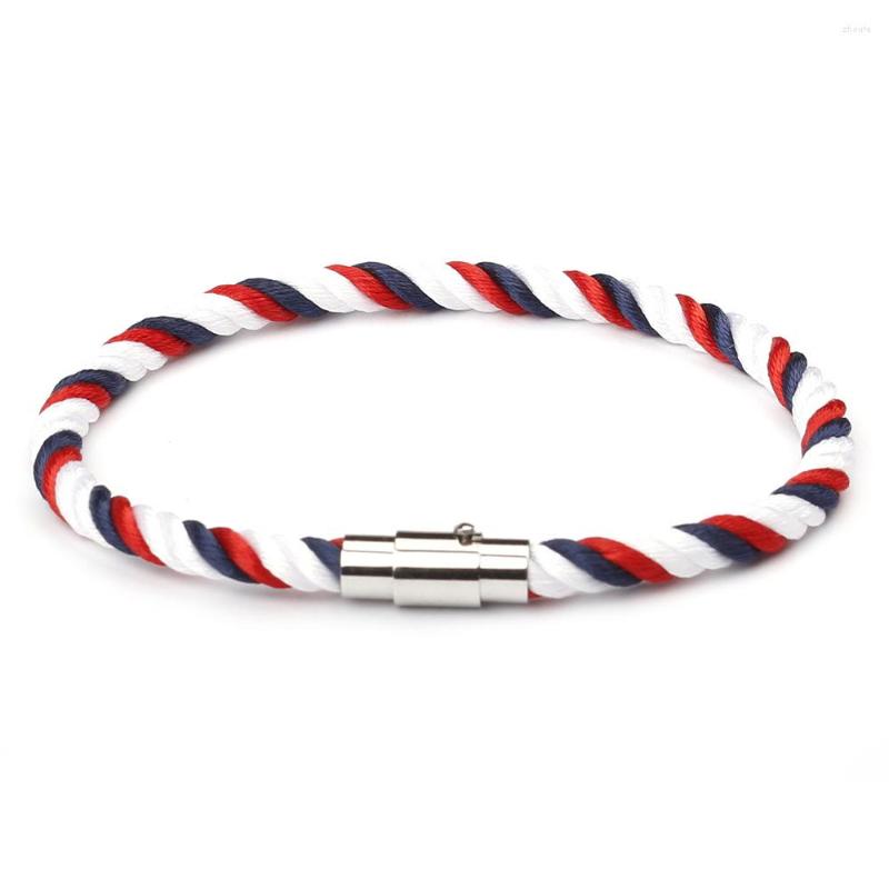 Charm Bracelets Fashion Rope Bracelet Men Women Copper Magnetic Clasp Male Bangles Jewelry Summer Style Couple SL021
Charm Bracelets Fashion Rope Bracelet Men Women Copper Magnetic Clasp Male Bangles Jewelry Summer Style Couple SL021