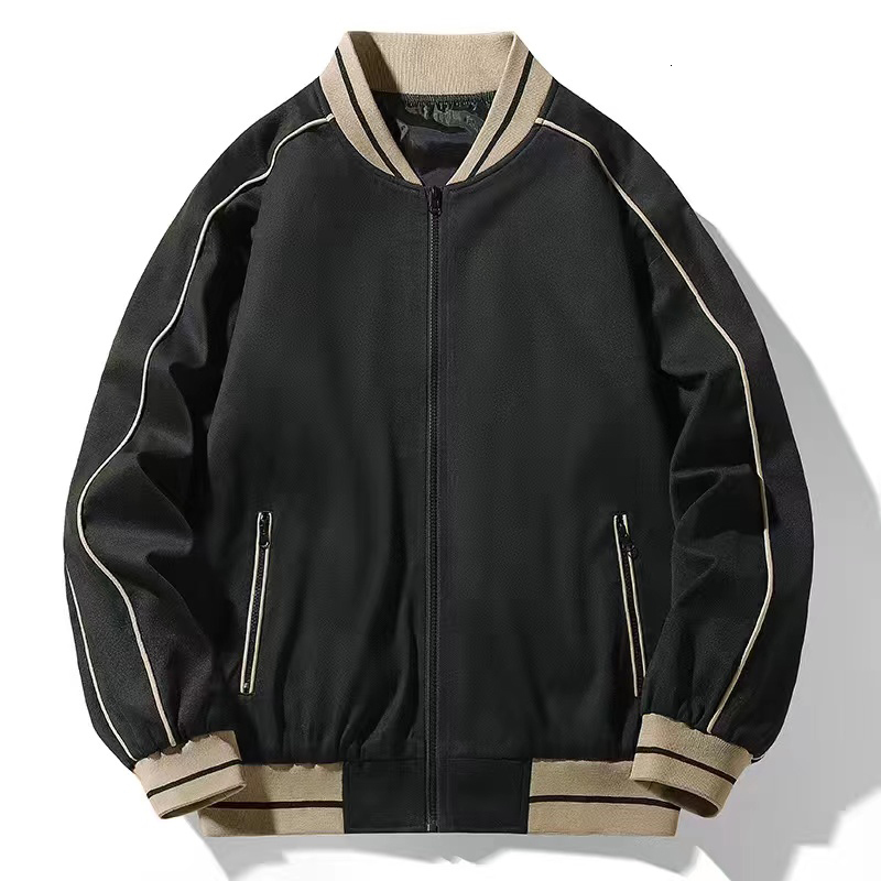 Mens Jackets Spring Autumn MenS Casual Thin Coat Jacket MenS Loose Baseball Collar Bomber Jacket Plus Size M5XL 221205, Black
Mens Jackets Spring Autumn MenS Casual Thin Coat Jacket MenS Loose Baseball Collar Bomber Jacket Plus Size M5XL 221205, Black