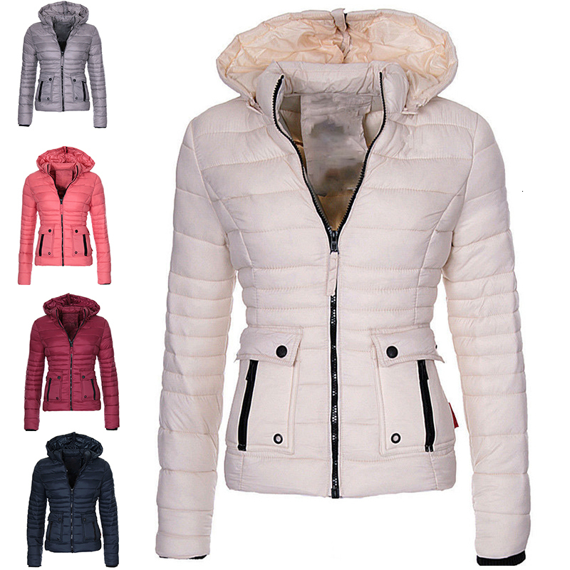 Women Down Parkas 3XL 10Colors Thicken Warm Slim Fit Quilted Jackets With Zipper Hooded Casual Solid Winter Women Coat 221206, Pink
Women Down Parkas 3XL 10Colors Thicken Warm Slim Fit Quilted Jackets With Zipper Hooded Casual Solid Winter Women Coat 221206, Pink