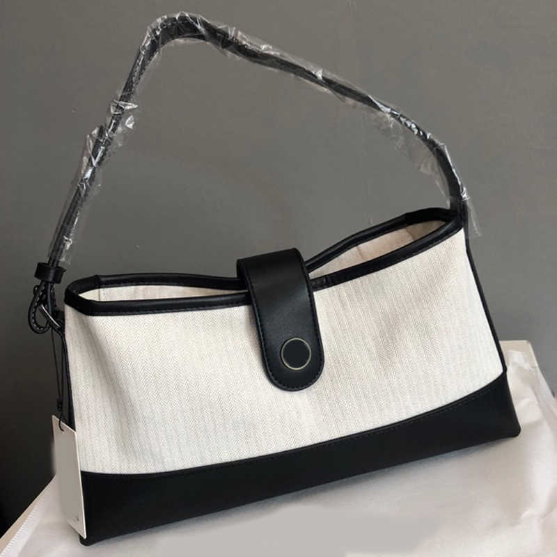 Underarm Bag Women Designer Canvas Baguette Vintage Crossbody Bags Leather Armpit Bag Lady Handbags 220721, White
Underarm Bag Women Designer Canvas Baguette Vintage Crossbody Bags Leather Armpit Bag Lady Handbags 220721, White