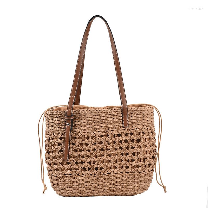 Evening Bags 2022 Designer Hollow Out Woven Straw Crossbody Bag Summer Beach Women Strawstring Messenger Shoulder Girls Small Handbag, Beige
Evening Bags 2022 Designer Hollow Out Woven Straw Crossbody Bag Summer Beach Women Strawstring Messenger Shoulder Girls Small Handbag, Beige