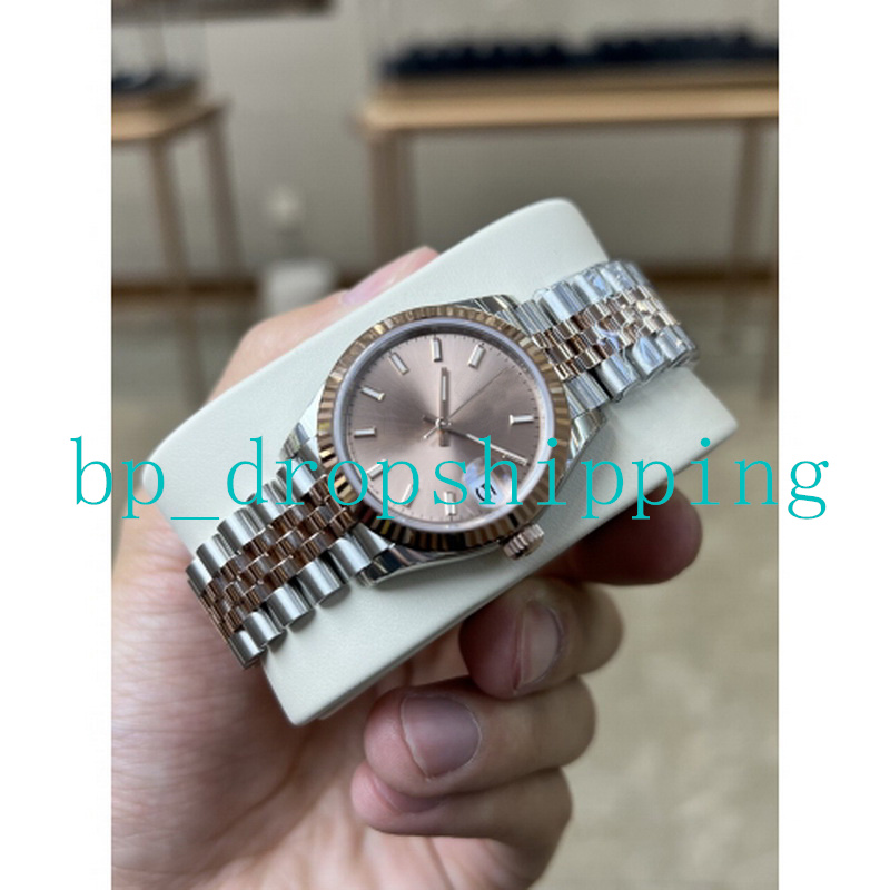 Super Quality Watch Women 31mm Mechanical Automatic Two Tone Rose Gold Stainless Case Watchband Sapphire Jubilee Sapphire Glass Wristwatches, Add box
Super Quality Watch Women 31mm Mechanical Automatic Two Tone Rose Gold Stainless Case Watchband Sapphire Jubilee Sapphire Glass Wristwatches, Add box