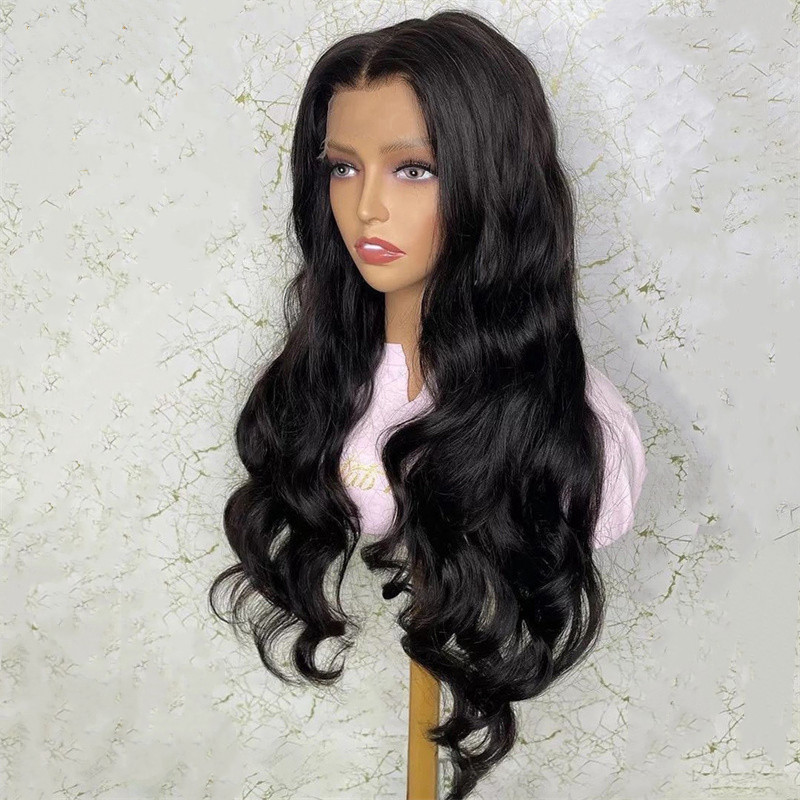 Black Color 13x4 Lace Front Wigs with Plucked Brazilian Body Wave 180% Density Lace Wig
Black Color 13x4 Lace Front Wigs with Plucked Brazilian Body Wave 180% Density Lace Wig