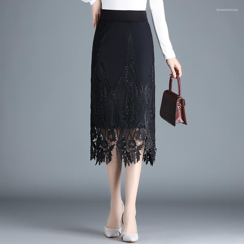 Skirts ZUZK Women Mesh Lace Embroider Wrap Hip Skirt Female Fashion Elastic Waist Pencil Retro Office Lady, Black
Skirts ZUZK Women Mesh Lace Embroider Wrap Hip Skirt Female Fashion Elastic Waist Pencil Retro Office Lady, Black