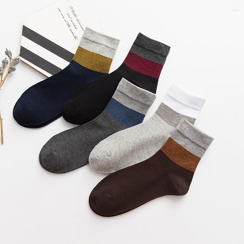 Men's Socks Autumn And Winter High Quality Men Fight Color Business Cotton