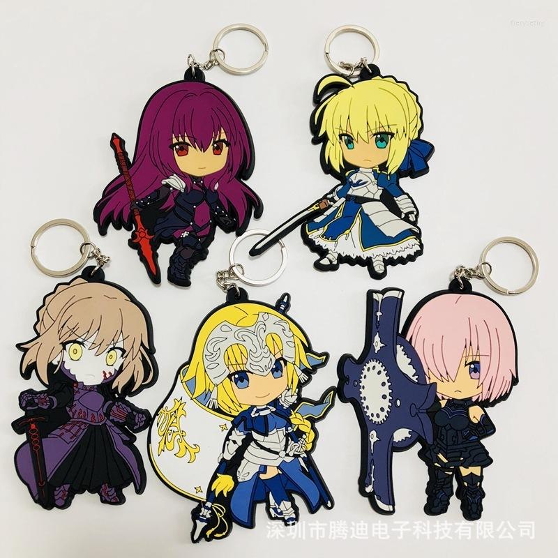 Keychains COSANER Fate Girls 5style Anime Key Chain PVC Figure Keyring Toys Keychain Keyholder Birthday Gifts Unisex
Keychains COSANER Fate Girls 5style Anime Key Chain PVC Figure Keyring Toys Keychain Keyholder Birthday Gifts Unisex