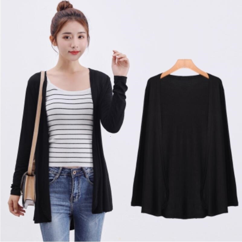 Women's Knits Tees Summer Autumn Korean Modal Cardigan Ladies Shawl Female Cotton Sweater Cardigans Long Sleeve Casual Thin Coats 221206, Navy blue
Women's Knits Tees Summer Autumn Korean Modal Cardigan Ladies Shawl Female Cotton Sweater Cardigans Long Sleeve Casual Thin Coats 221206, Navy blue