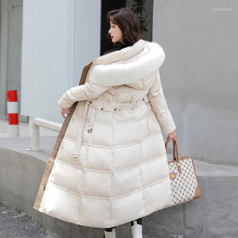 Women's Down Winter Coat Women 2022 Cotton Jacket Faux Fur Hooded Parkas Korean Fashion Slim White Black Thick Warmth Outwear N6
Women's Down Winter Coat Women 2022 Cotton Jacket Faux Fur Hooded Parkas Korean Fashion Slim White Black Thick Warmth Outwear N6