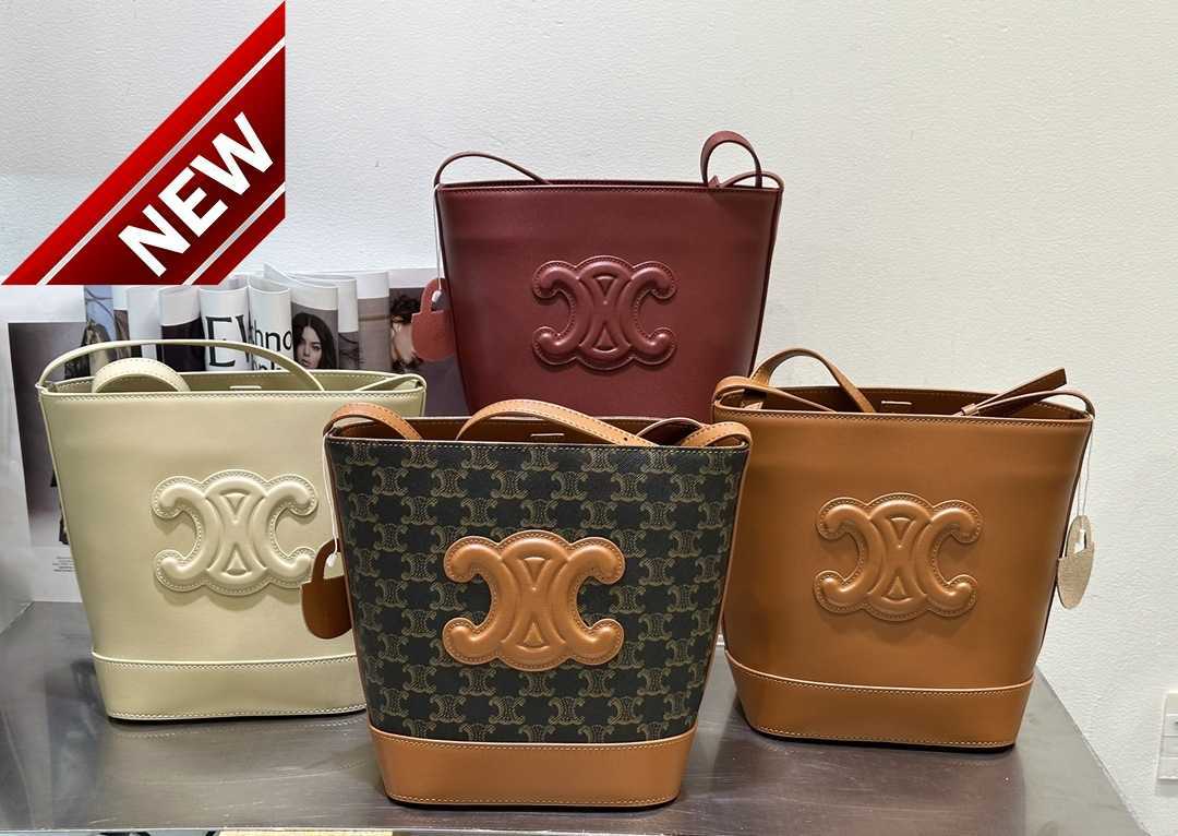 Women's Designer Bags Autumn and Winter 2023 New Leather Triumphal Arch Bucket Bag Advanced Fashion One Shoulder Oblique Straddle Factory Direct Sales, Black5
Women's Designer Bags Autumn and Winter 2023 New Leather Triumphal Arch Bucket Bag Advanced Fashion One Shoulder Oblique Straddle Factory Direct Sales, Black5
