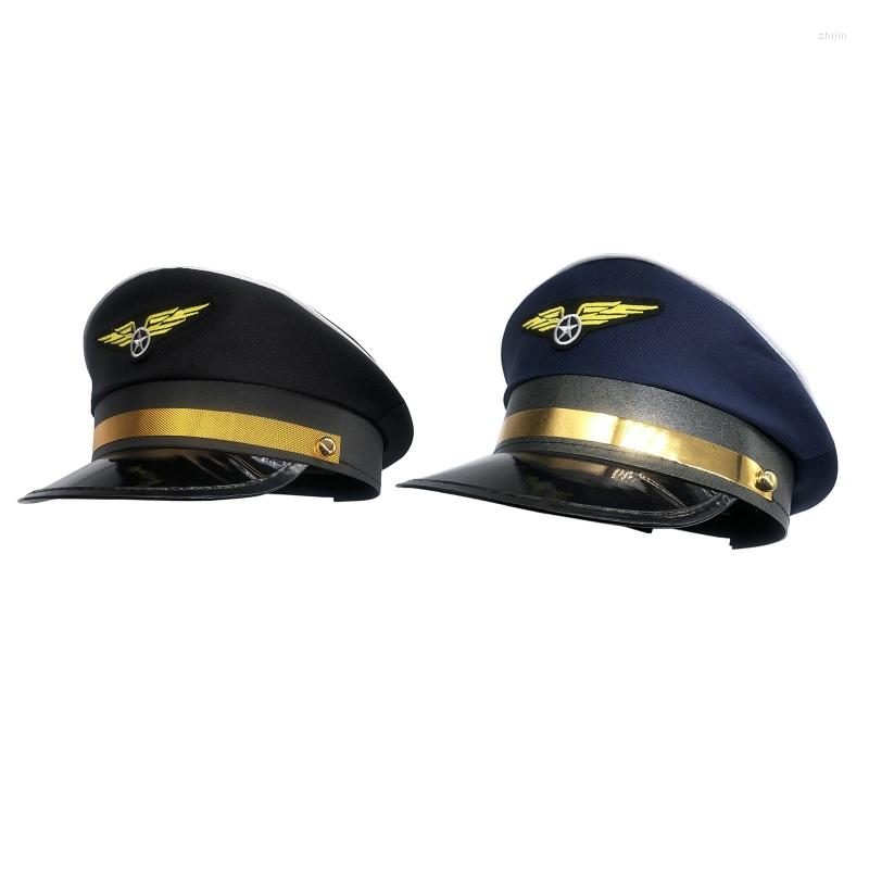 Berets 28TF Stylish Captain Hat Performance Pilot Aviation With Badge Adjustable Octagonal For Carnival Cosplay, Black
Berets 28TF Stylish Captain Hat Performance Pilot Aviation With Badge Adjustable Octagonal For Carnival Cosplay, Black