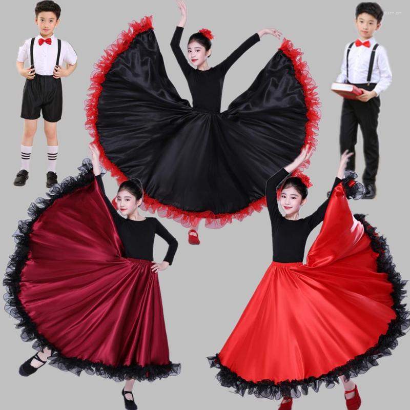 Stage Wear Girls Flamenco Skirt Spanish Dance Dress Practice Competition Chorus Performance Costumes For Kids Flamengo Skirts DL5152, 180 degree
Stage Wear Girls Flamenco Skirt Spanish Dance Dress Practice Competition Chorus Performance Costumes For Kids Flamengo Skirts DL5152, 180 degree