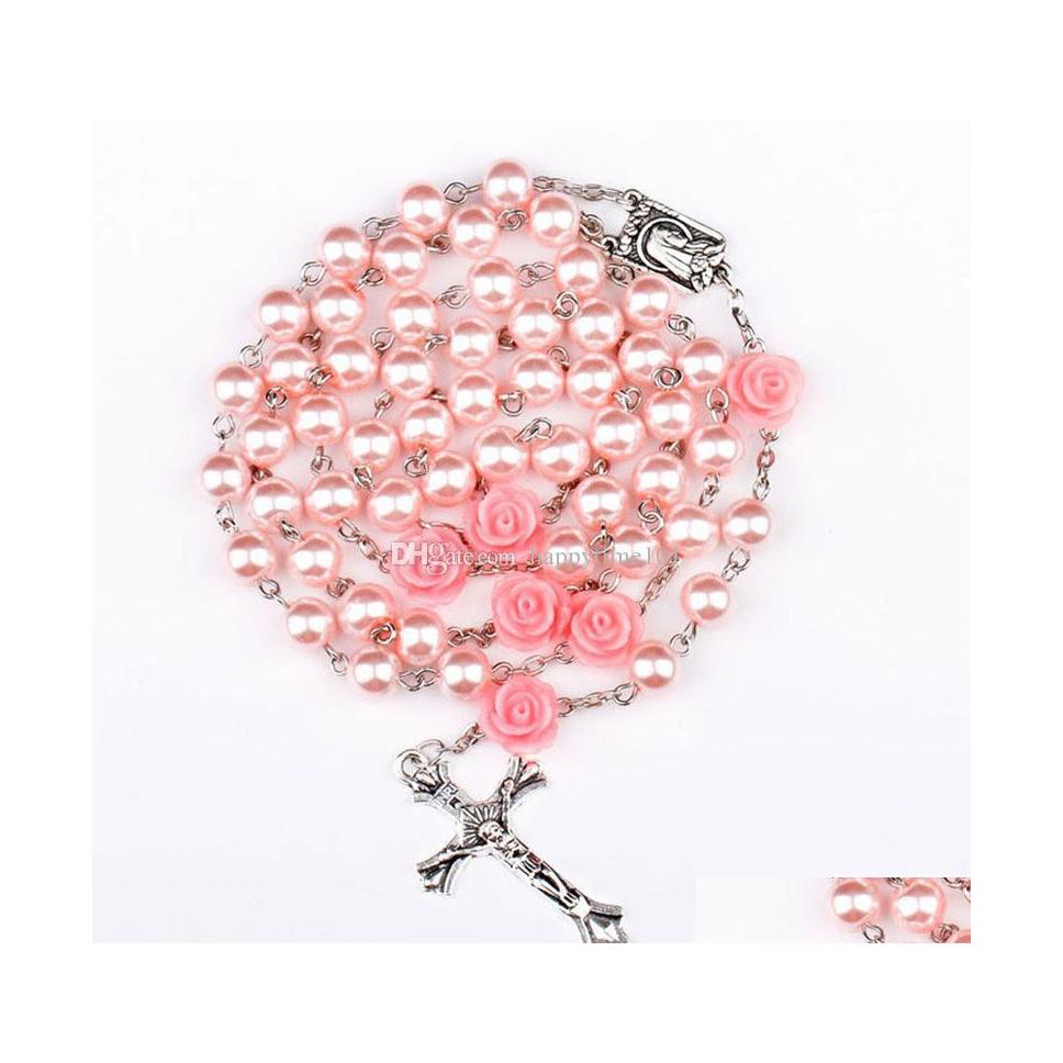 Pendant Necklaces Pink Rosary Beads Catholic Necklace For Girls Women Glass Father Bead Crucifix Pendant Rose Halloween Gift Girl Dr Dhtqq
Pendant Necklaces Pink Rosary Beads Catholic Necklace For Girls Women Glass Father Bead Crucifix Pendant Rose Halloween Gift Girl Dr Dhtqq