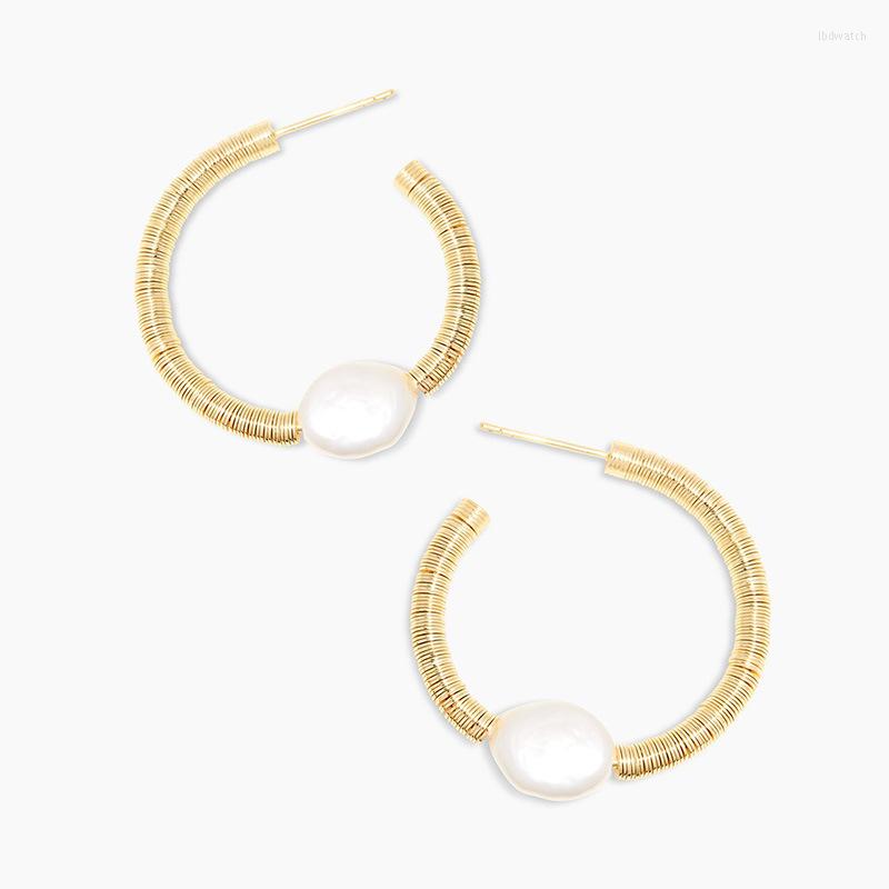 Hoop Earrings 2022 European And American Wind Disk Baroque Pearl Copper Plating 18K Gold Manufacturers For Wholesale
Hoop Earrings 2022 European And American Wind Disk Baroque Pearl Copper Plating 18K Gold Manufacturers For Wholesale