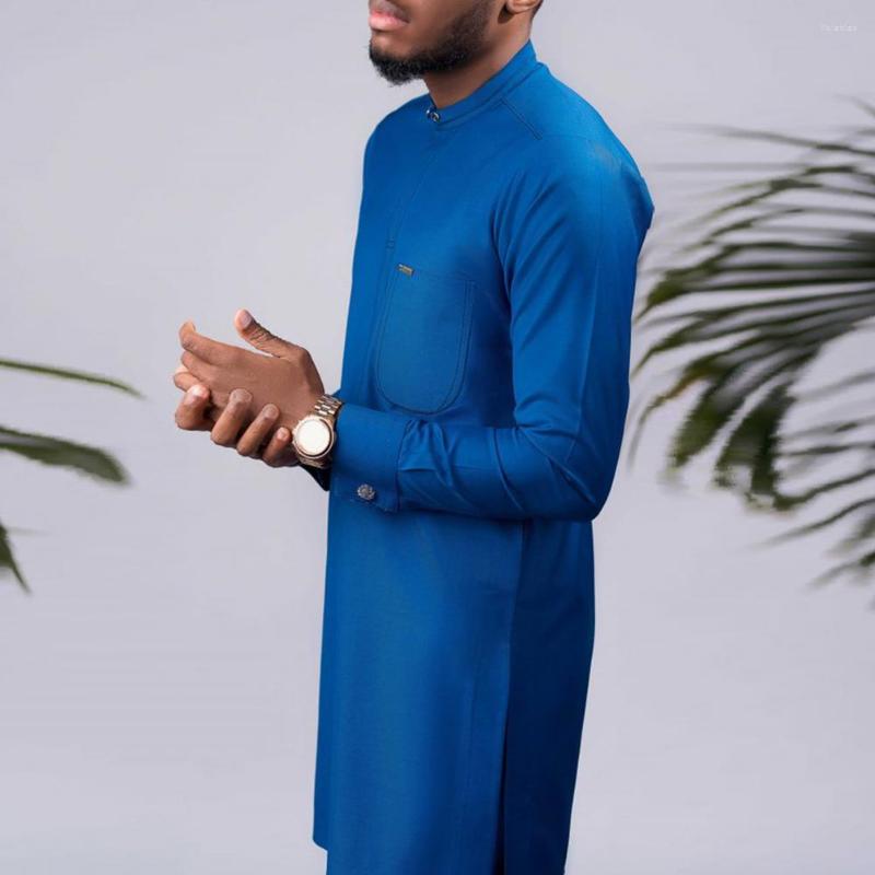 Men's Sleepwear Casual 2 Pcs/Set Good Long Top Two-pieced Tops Pants Set Anti-wrinkle African Men Suit Solid Color Daily Garment, Royal blue
Men's Sleepwear Casual 2 Pcs/Set Good Long Top Two-pieced Tops Pants Set Anti-wrinkle African Men Suit Solid Color Daily Garment, Royal blue