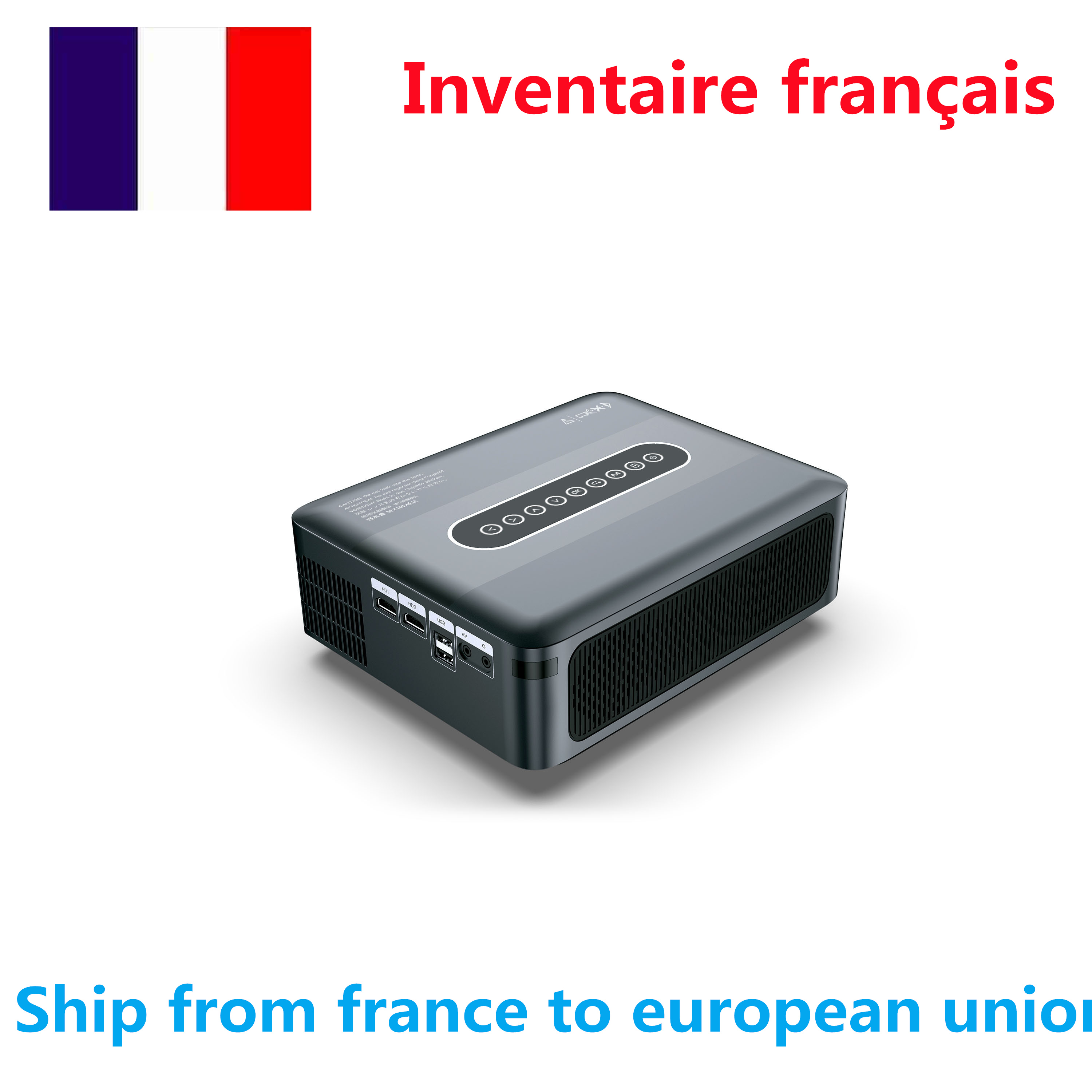 Ship from france XNANO X1 LED projector Android 9 os amlogic T972 quad core 8K 1080P 2.4g/5ghz dual wifi 2T2R BT 2GB RAM 16GB ROM