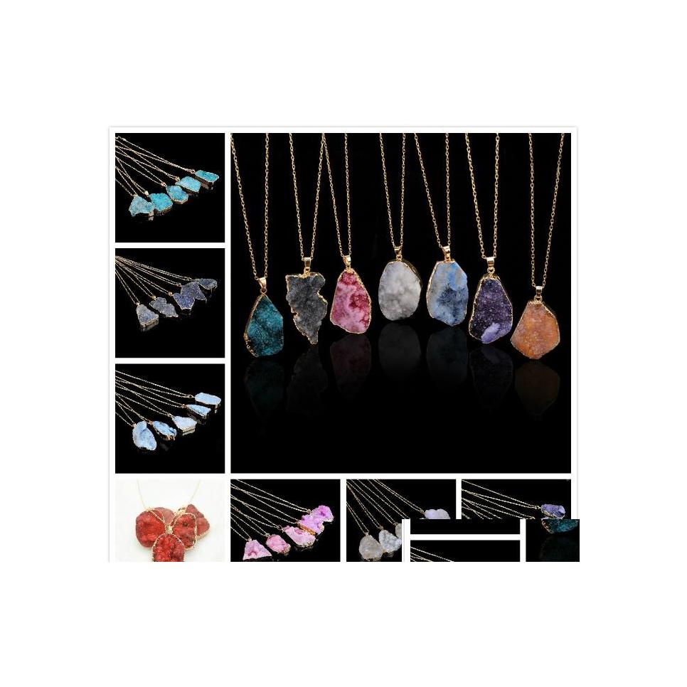 Pendant Necklaces Natural Crystal Necklace Quartz Healing Point Chakra Bead Gemstone Pendant Original Stonestyle Necklaces Drop Deli Dhvsf
Pendant Necklaces Natural Crystal Necklace Quartz Healing Point Chakra Bead Gemstone Pendant Original Stonestyle Necklaces Drop Deli Dhvsf