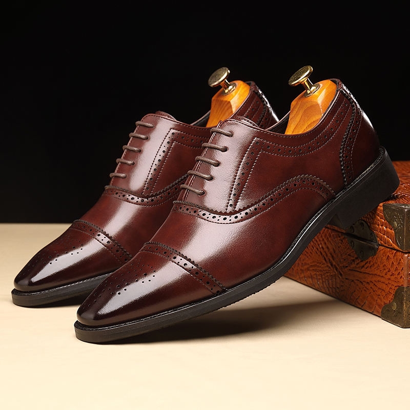 New 2023 British Classic Patchwork Brogues Oxford Dress Shoes For Men Moccasins Wedding Prom Homecoming Footwear Zapatos Hombre, A2
New 2023 British Classic Patchwork Brogues Oxford Dress Shoes For Men Moccasins Wedding Prom Homecoming Footwear Zapatos Hombre, A2