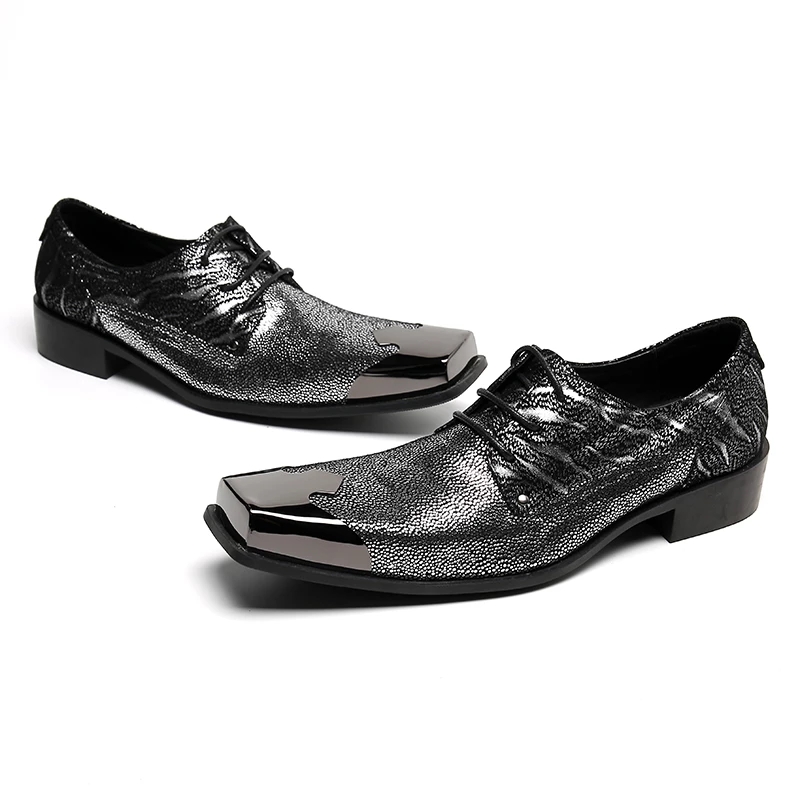 Italian Square Toe Male Brogue Shoes Real Leather Formal Dress Shoes Plus Size Men Lace Up Office Business Oxford Shoes, As pic
Italian Square Toe Male Brogue Shoes Real Leather Formal Dress Shoes Plus Size Men Lace Up Office Business Oxford Shoes, As pic