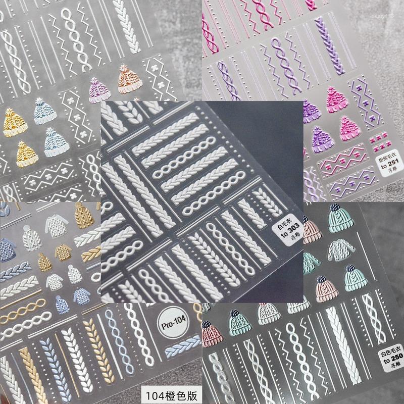 Nail Stickers 2022 Japanese 5D Engraved Sticker Colorful Winter Christmas Sweater Snowflake Charm Desgin Empaistic Slide Decals, 104-orange
Nail Stickers 2022 Japanese 5D Engraved Sticker Colorful Winter Christmas Sweater Snowflake Charm Desgin Empaistic Slide Decals, 104-orange