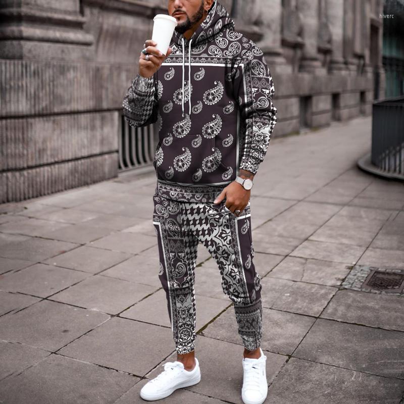Men's Tracksuits Men's Printed Hooded Sweater Trousers Suit Sportswear Autumn And Winter Fashion Clothing, Ttb61-177-wtg
Men's Tracksuits Men's Printed Hooded Sweater Trousers Suit Sportswear Autumn And Winter Fashion Clothing, Ttb61-177-wtg