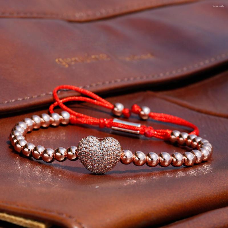 Strand Couples Bracelet Heart 4mm Beads Buddhist Braided Handmade Copper Lucky Rope Adjustable Fashion Jewelry Gift
Strand Couples Bracelet Heart 4mm Beads Buddhist Braided Handmade Copper Lucky Rope Adjustable Fashion Jewelry Gift