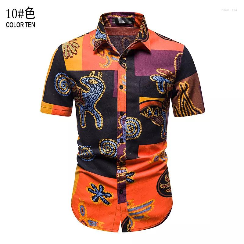 Men's Casual Shirts 2022 Size Men's Fashion High Quality Hawaiian Beach Lapel Short Sleeve Shirt
Men's Casual Shirts 2022 Size Men's Fashion High Quality Hawaiian Beach Lapel Short Sleeve Shirt