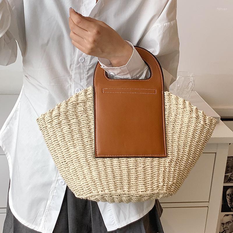 Evening Bags High Quality Women Straw Handbags Large Capacity Ladies Casual Tote Bag Fashion Messenger For Designer Travel, Beige
Evening Bags High Quality Women Straw Handbags Large Capacity Ladies Casual Tote Bag Fashion Messenger For Designer Travel, Beige