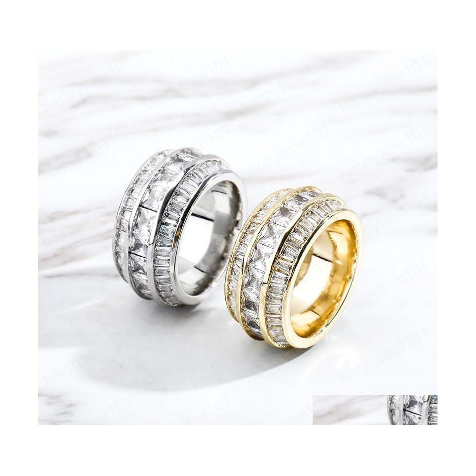 Cluster Rings Hiphop Ring For Men Fashion Hip Hop Gold Sier 3 Rows Bling Cubic Zirconia Mens Ice Out Jewelry Drop Delivery Dhtl4
Cluster Rings Hiphop Ring For Men Fashion Hip Hop Gold Sier 3 Rows Bling Cubic Zirconia Mens Ice Out Jewelry Drop Delivery Dhtl4
