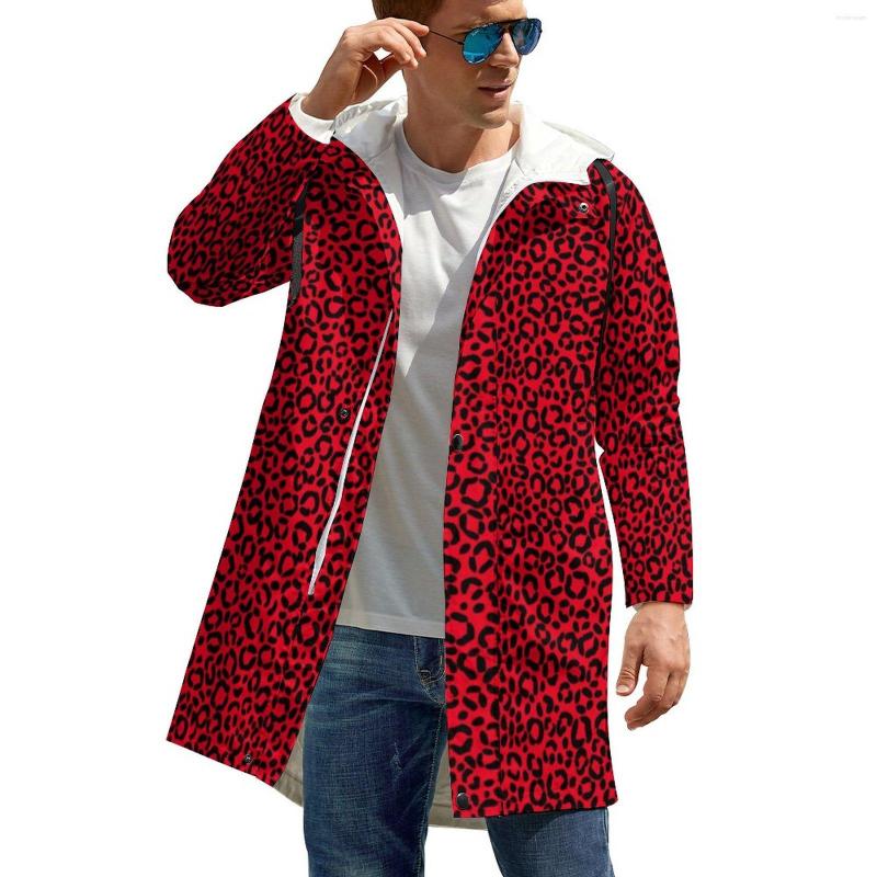 Men' Trench Coats Red Black Leopard Casual Men Animal Fur Print Long Winter Jackets Modern Custom Waterproof Windbreak Plus Size 5XL, Style-19
Men' Trench Coats Red Black Leopard Casual Men Animal Fur Print Long Winter Jackets Modern Custom Waterproof Windbreak Plus Size 5XL, Style-19