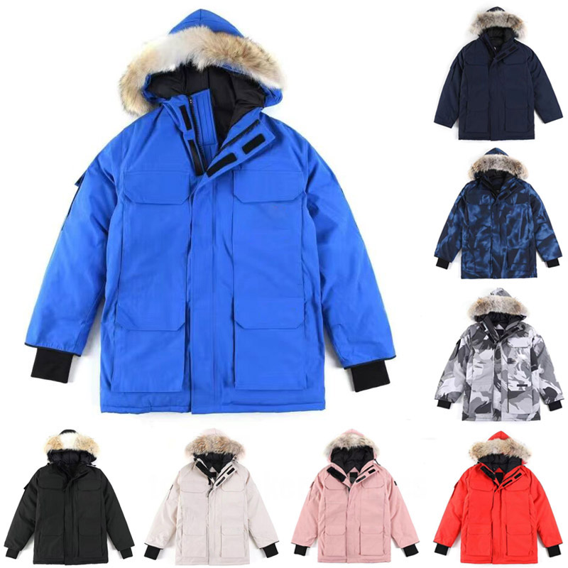 Men's Jackets Winter Cotton Women's Parka Coats Fashion Outdoor Windbreakers Couples Thickened Warm Coats Custom Designer Canadian Parkas, Color 4
Men's Jackets Winter Cotton Women's Parka Coats Fashion Outdoor Windbreakers Couples Thickened Warm Coats Custom Designer Canadian Parkas, Color 4