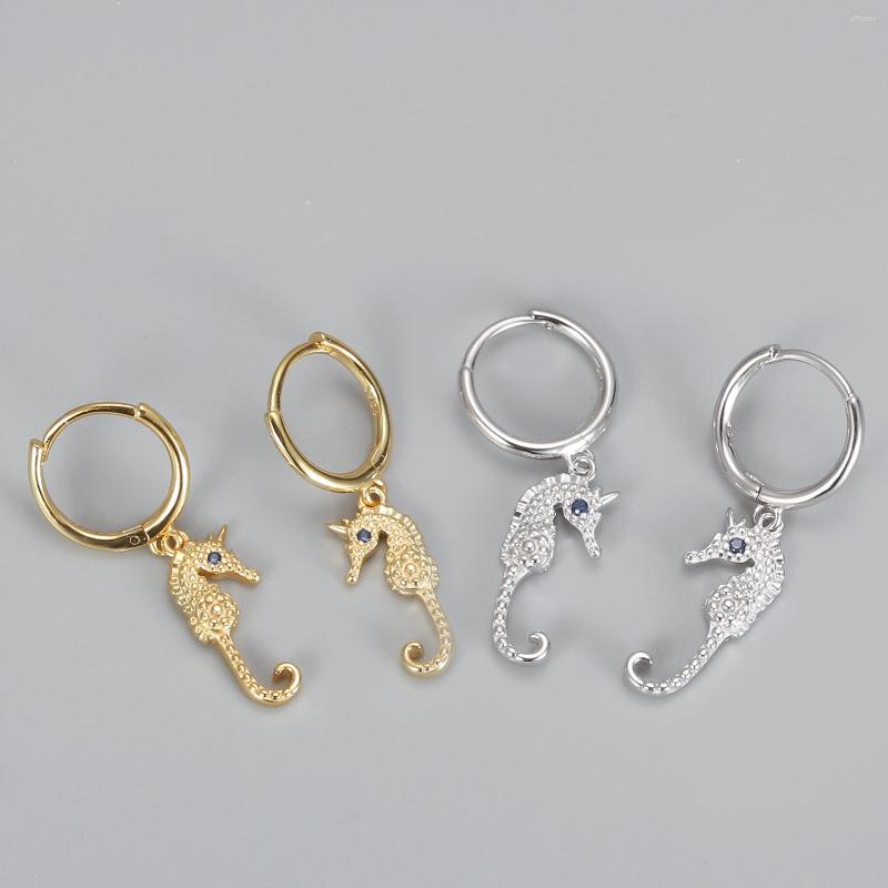 Dangle Earrings YIZIZAI Selling S925 Animal Seahorse Drop Cubic Zircon Blue Crystal Unique Beautiful 18K Women Silver Jewelry
Dangle Earrings YIZIZAI Selling S925 Animal Seahorse Drop Cubic Zircon Blue Crystal Unique Beautiful 18K Women Silver Jewelry