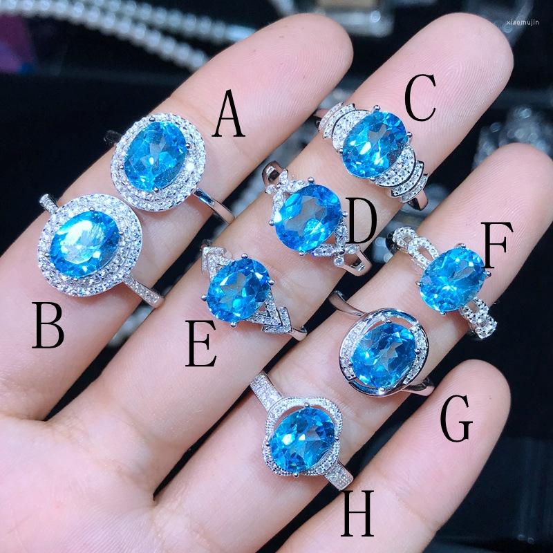 Cluster Rings BOCAI 2022 Real S925 Pure Silver Jewelry 2.5 Ct. Topaz Ring For Woman Natural Gem Multiple Styles To Choose
Cluster Rings BOCAI 2022 Real S925 Pure Silver Jewelry 2.5 Ct. Topaz Ring For Woman Natural Gem Multiple Styles To Choose