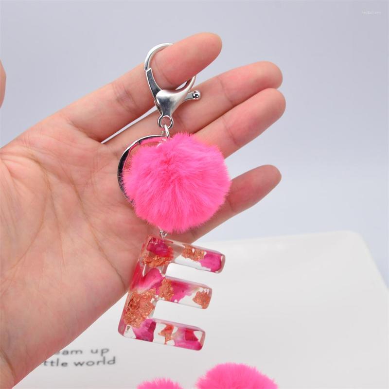 Keychains Women English Letter Pink Pompom Alphabet Keyring Handbag Charms Pendant Ornament Car Key Rings Holder Jewelry Gifts
Keychains Women English Letter Pink Pompom Alphabet Keyring Handbag Charms Pendant Ornament Car Key Rings Holder Jewelry Gifts