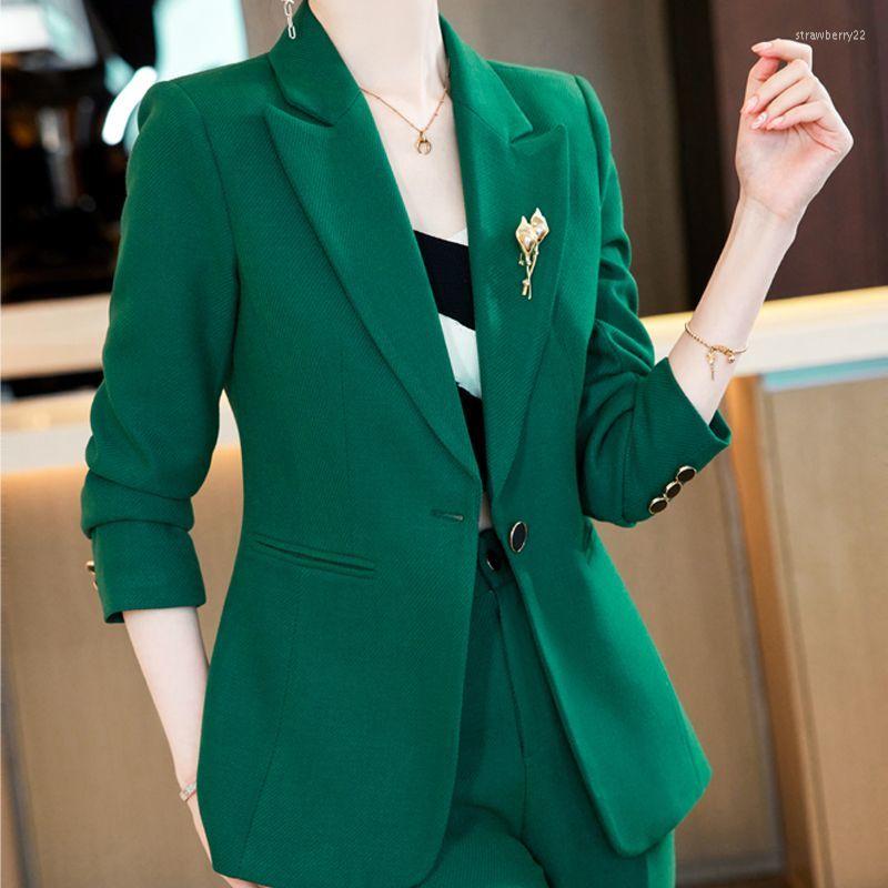 Women' Two Piece Pants Work Pantsuits 2 Set For Women Business Uniform Slimming Blazer And Pencil Office Lady Suit Female Outfits W49, Green
Women' Two Piece Pants Work Pantsuits 2 Set For Women Business Uniform Slimming Blazer And Pencil Office Lady Suit Female Outfits W49, Green